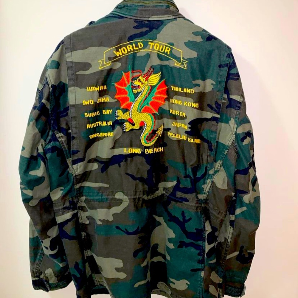 Alpha industries military jacket